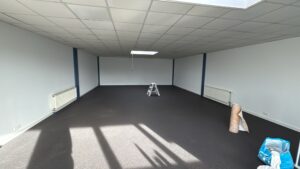 Binnenwand geplaatst vooraf